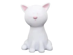 Lampe Veilleuse Enfant Led "Chat" 19cm Blanc -Herman Miller Magasin lampe 14422683