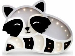 Lampe Veilleuse Enfant Artisanale Raton Laveur