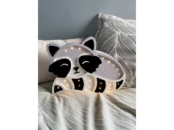 Lampe Veilleuse Enfant Artisanale Raton Laveur -Herman Miller Magasin lampe 15119441