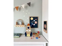 Lampe Veilleuse Enfant Artisanale Rocket -Herman Miller Magasin lampe 15119461