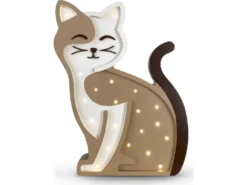 Lampe Veilleuse Enfant Artisanale Chat