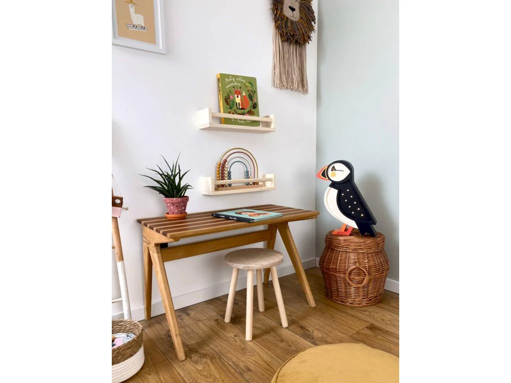 Lampe Veilleuse Enfant Artisanale Macareux 5 Lampe Veilleuse Enfant Artisanale Macareux – Image 5