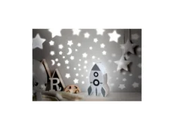 Veilleuse Projection Murale "Fusée" 15cm Blanc -Herman Miller Magasin lampe 22405833