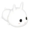 Veilleuse Pour Enfant "Lapin Silicone" 15cm Blanc