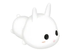 Veilleuse Pour Enfant "Lapin Silicone" 15cm Blanc