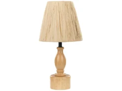 Lampe à Poser En Bois Clair 41 Cm MORONA