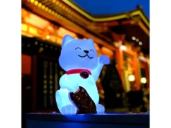 Veilleuse Chat Porte Bonheur LED -Herman Miller Magasin lampe 9623393