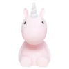 Veilleuse Licorne LED Rose 17 Cm