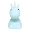Veilleuse Licorne LED Bleue 17 Cm