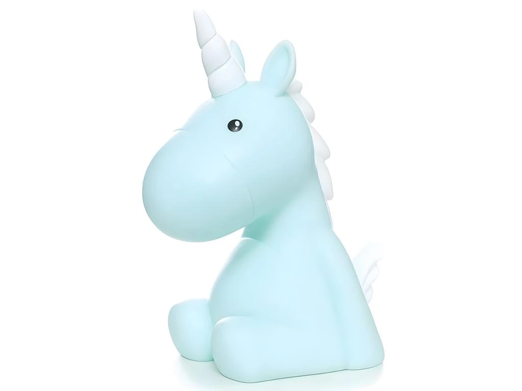 Veilleuse Licorne LED Bleue 17 Cm 2 Veilleuse Licorne LED Bleue 17 Cm – Image 2