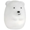 Veilleuse Bébé Ours Sans Fil Touch Souple LED Multicolore Dimmable TEDDY H19cm