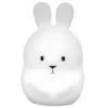Veilleuse Bébé Lapin Sans Fil Touch Souple LED Multicolore Dimmable BUNNY H19cm