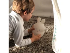 Veilleuse Bébé Lapin Sans Fil Touch Souple LED Multicolore Dimmable BUNNY H19cm -Herman Miller Magasin lampe 9623655