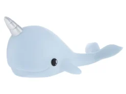 Veilleuse En Forme De Narval Bleu