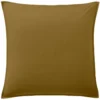 Taie D'oreiller 65x65 Carré En Percale De Coton Lavé 80 Fils Camel - Linge De Lit Premium 100% Percale Lavé