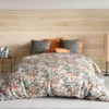 Housse De Couette 220x240 Cm + 2 Taies D'oreiller 65x65 Cm Coton Balia