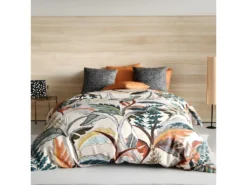 Housse De Couette 220x240 Cm + 2 Taies D'oreiller 65x65 Cm Coton Balia -Herman Miller Magasin linge de lit 10551849