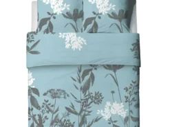 Housse De Couette 240x260 Cm + 2 Taies D'oreiller 65x65 Cm 100% Coton 47 Fils Lito -Herman Miller Magasin linge de lit 10749447