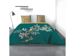 Housse De Couette 240x260 Cm + 2 Taies D'oreiller 100% Coton 57 Fils Motueka -Herman Miller Magasin linge de lit 10753201