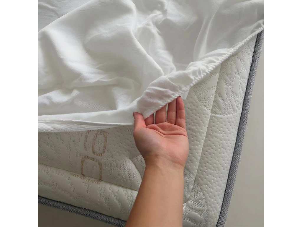 OLYMPE LITERIE | Protège Matelas Absorbant SONGE 140x190 Cm | Coton Gratté 5 OLYMPE LITERIE | Protège Matelas Absorbant SONGE 140x190 Cm | Coton Gratté – Image 5