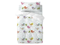 Drap-housse Berceau 60x120 Cm Little Birds -Herman Miller Magasin linge de lit 11228467