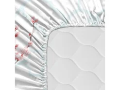 Drap-housse 180x200 Cm Sakura -Herman Miller Magasin linge de lit 11228967