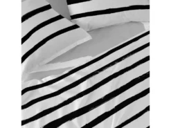 Drap-housse 140x200 Cm Stripes -Herman Miller Magasin linge de lit 11229431