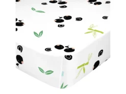 Drap-housse 90x200 Cm Panda Garden