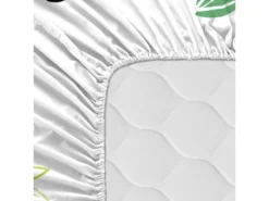 Drap-housse 90x200 Cm Panda Garden -Herman Miller Magasin linge de lit 11229649