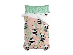 Drap-housse 90x200 Cm Panda Garden -Herman Miller Magasin linge de lit 11229655