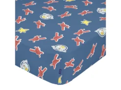 Drap-housse 105x200 Cm Son Avion
