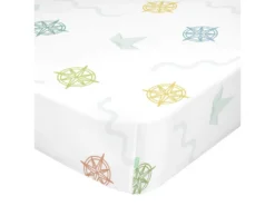 Drap-housse 105x200 Cm World Map