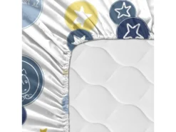 Drap-housse Berceau 60x120 Cm La Nuit -Herman Miller Magasin linge de lit 11231097