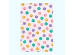 Drap-housse 200x200 Cm Funny Faces -Herman Miller Magasin linge de lit 11232505
