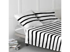 Drap-housse 180x200 Cm Stripes -Herman Miller Magasin linge de lit 11233259