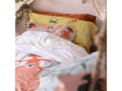 Parure Housse De Couette 140x200 Cm Jungle Life -Herman Miller Magasin linge de lit 11259307