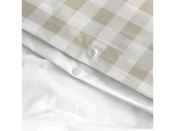 Parure Housse De Couette Lit Bébé 115x145 Cm Vichy -Herman Miller Magasin linge de lit 11259941