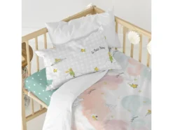 Parure Housse De Couette Berceau 100x120 Cm Nuages -Herman Miller Magasin linge de lit 11260099