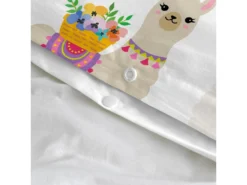 Parure Housse De Couette 140x200 Cm Cute Llamas -Herman Miller Magasin linge de lit 11260263