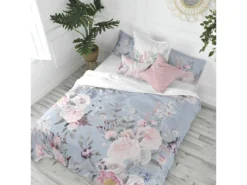 Housse De Couette 180x220 Cm Soft Bouquet