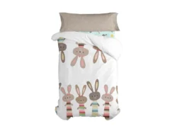 Parure Housse De Couette 140x200 Cm Rabbit Family -Herman Miller Magasin linge de lit 11270635