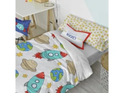 Parure Housse De Couette 140x200 Cm Space Rocket -Herman Miller Magasin linge de lit 11271765