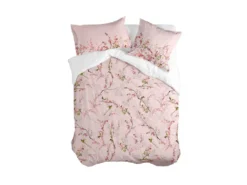 Housse De Couette 260x240 Cm Chinoiserie Rose -Herman Miller Magasin linge de lit 11286457