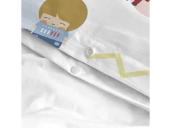 Parure Housse De Couette Berceau 100x120 Cm Beep -Herman Miller Magasin linge de lit 11287193