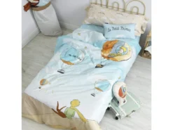 Parure Housse De Couette 140x200 Cm Montgolfiere