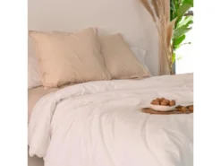 Housse De Couette 200x200 Cm Basic 200 Tc -Herman Miller Magasin linge de lit 11289721