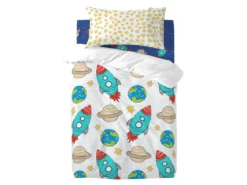 Parure Housse De Couette Berceau 100x120 Cm Space Rocket -Herman Miller Magasin linge de lit 11290957