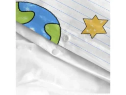 Parure Housse De Couette Berceau 100x120 Cm Space Rocket -Herman Miller Magasin linge de lit 11290959