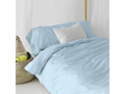 Parure Housse De Couette 140x200 Cm Basic