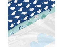 Parure Drap 160x270 Cm Whale -Herman Miller Magasin linge de lit 11322691